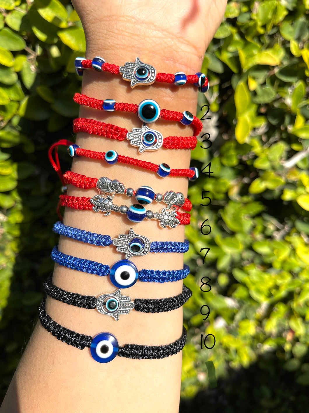 Mal De Ojo Pulseras